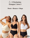 SUTIÃ MODELADOR LIBELLE COMPRE 1 LEVE 3