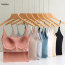 CROPPED COM SUTIÃ EMBUTIDO® (KIT COM 3 PEÇAS)