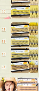 Kit Com 60 Cílios Postiços Natural