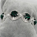 Conjunto de Brincos e Pulseira Austríaco