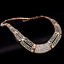 Conjunto de Colar Pulseira Brinco Anel